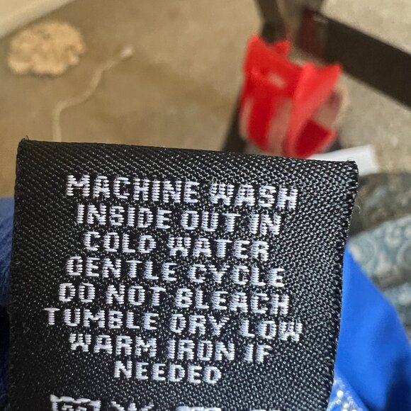 BCBG Paris Women's Blue Rhinestone Embellished Athleisure Track Pants -Large NWT - Picture 8 of 8